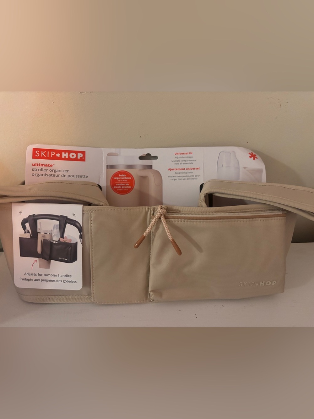 Stroller Organizer with Dual Pockets Skip Hop - New